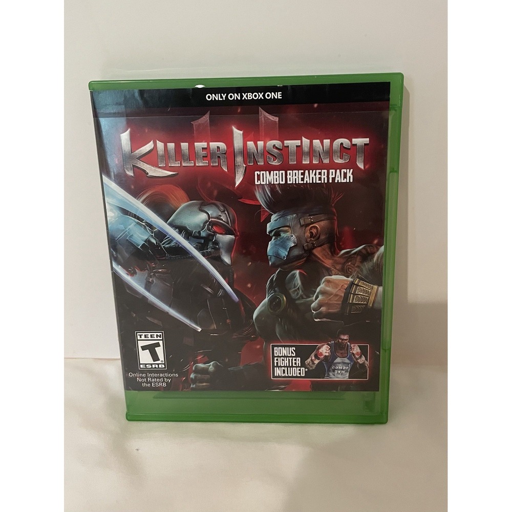 Killer Instinct Combo Breaker Pack Microsoft Xbox One Complete in Box